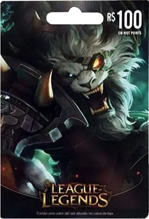 League of Legends Gift Card - R$100