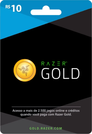Razer Gold Direct Top-Up R$10,00
