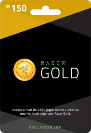 Razer Gold Direct Top-Up R$150,00