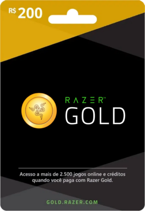 Razer Gold Direct Top-Up R$200,00