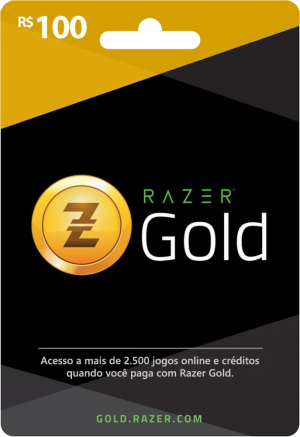 Razer Gold Direct Top-Up R$100,00